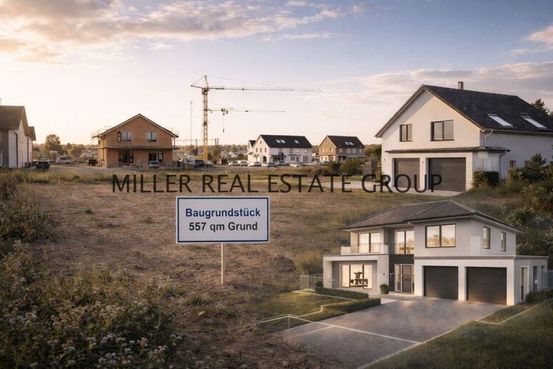 Baugrundstück in Hitzhofen-Hofstetten | 557 m² im Neubaugebiet | Nähe Ingolstadt! – Visualisierung - Beispielbebauung