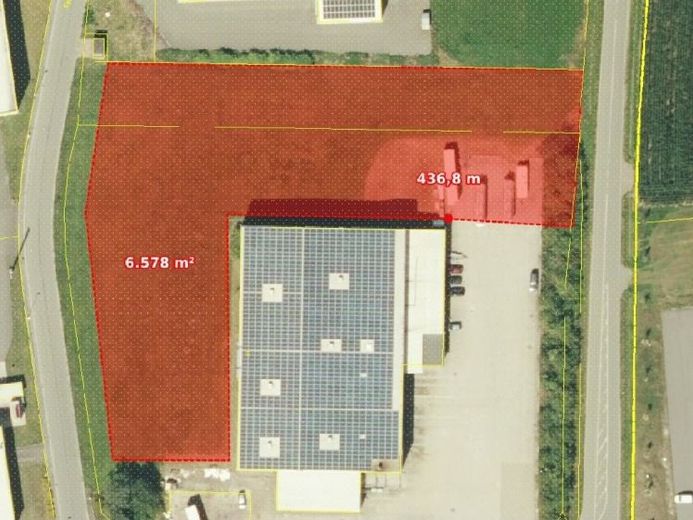 Großzügige Außenfläche als LKW-Stellplatz (ca. 6.500 m²) - befestigt, umzäunt - Nähe zur A9 – Foto 1