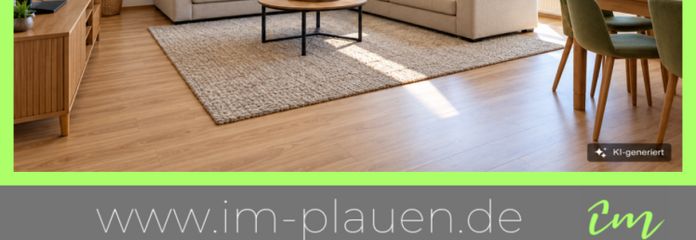Plauen-Südvorstadt’ta Batı balkonlu ve geniş manzaralı ferah 4 odalı daire