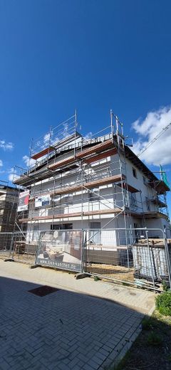 Exklusive Neubau-Doppelhaushälfte in Feldrandlage – modernes Wohnen in Niederzier – Baufortschritt