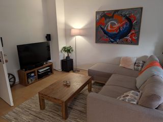 Exklusive 2,5 Zimmer-Wohnung "Wohnen am Schlosspark Nymphenburg" – Wohnbereich