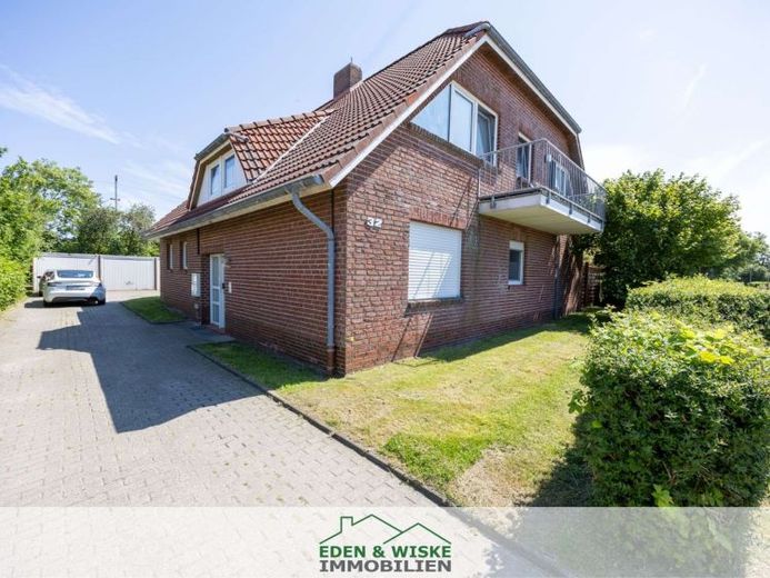 NORDDEICH: شقة في الطابق الأرضي مع تراس وكراج – Foto 1