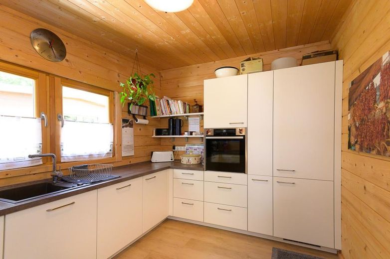 Mobilhome - Holzbohlenhaus 91qm Wohnfläche auf einer Ebene – Foto 14