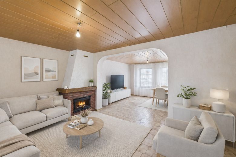 Großzügiges Einfamilienhaus mit Südgarten, 4 Schlafzimmern, Balkon &amp; Garage nahe Saarpolygon – Visualisierung einer möglichen Gestaltung.
