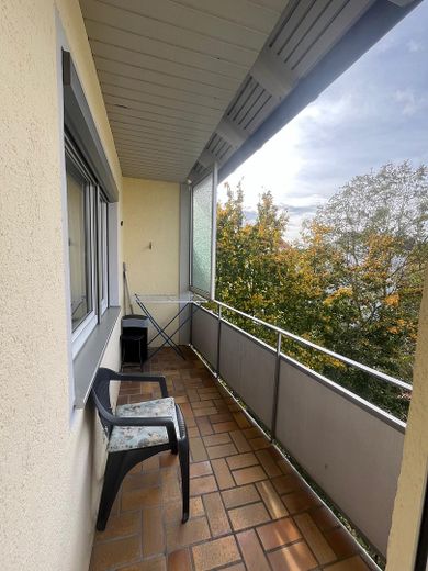 Balkon mit Aussicht