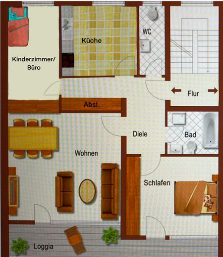 Top moderne 3 Zi Wohnung mit Balkon 2 Min vom See! – Foto 15