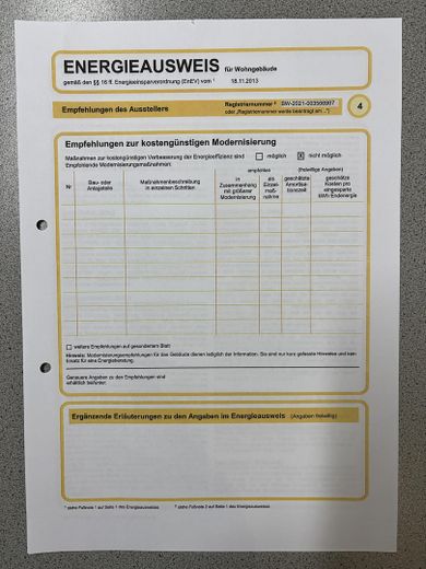 Energieausweis