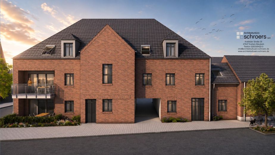 Kerken-Nieukerk'te 90,06m² zemin kat dairesi – Frontfassade