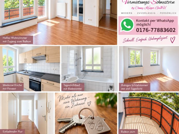Beautiful 2-room apartment in the green Lutherviertel – Photo 1