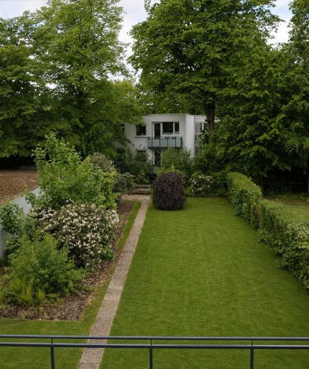 Erstbezug nach Kernsanierung – Reihenendhaus mit großem Garten und Garage in Bremen-Alt-Osterholz – Blick aus dem Schlafzimmer
