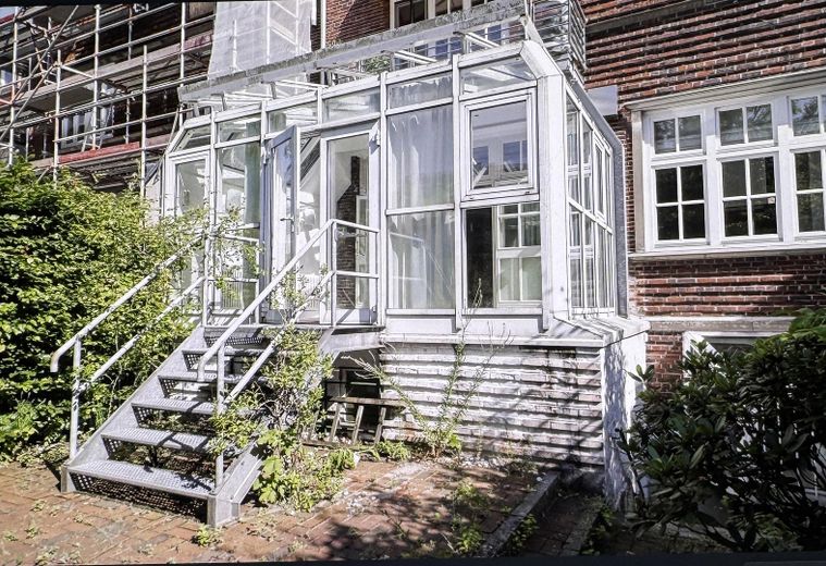 Ruime tuinmaisonnette over twee woonlagen in Hamburg-Eilbek – Wintergarten