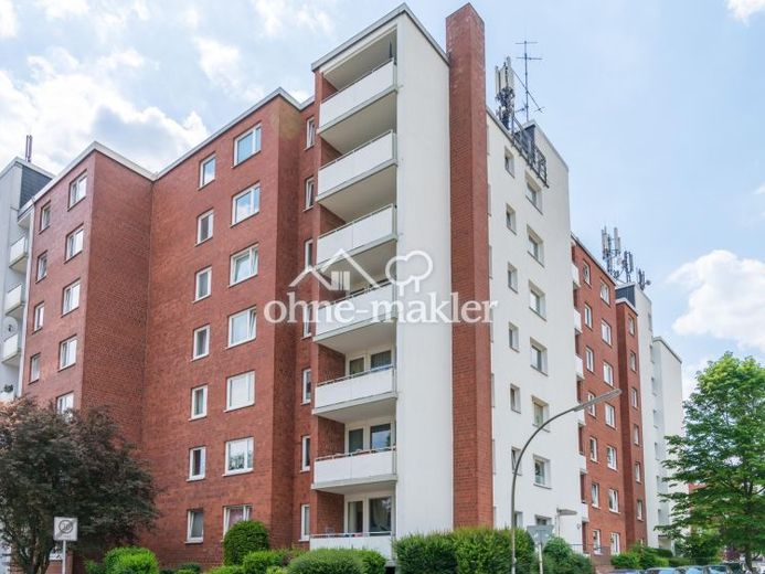Hamburg-Lokstedt'te teraslı ve bahçeli, mobilyalı 2,5 odalı daire – Fotoğraf 1