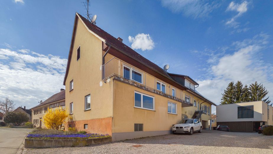Doppelhaushälfte in Bohlingen – Süd-Ost-Ansicht