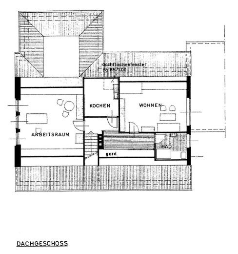 Einliegerwohnung-Dachgeschoss