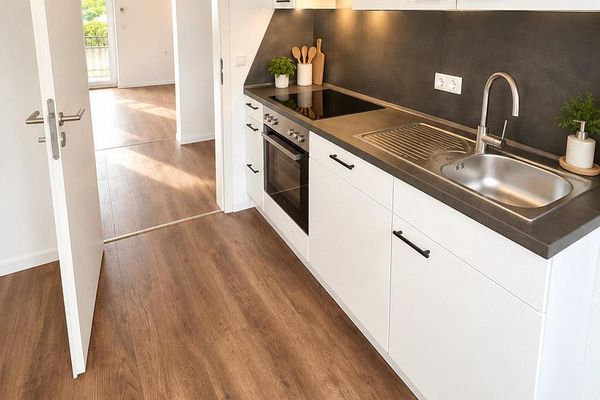 Rénovée en profondeur et prête à emménager : appartement moderne de 3 pièces en rez-de-chaussée à Hechingen | 61,5 m²