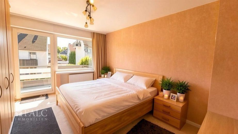 Familienfreundliches Wohnen in ruhiger Lage - gepflegtes Reihenmittelhaus mit zahlreichen Modernisierungen – Schlafzimmer
