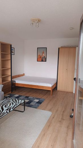 🌿 Bezugsfertig vollmöbliert – 1-Zimmer-Wohnung im vollsanierten A+-Haus mit Balkon! 🌳 – Wohnraum vor Umbau 1