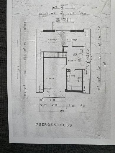 Grundriss Obergeschoss