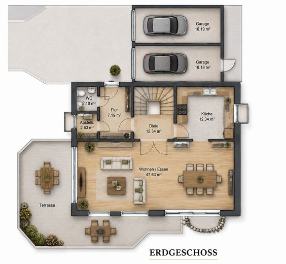 676 m² arsa üzerinde 324 m² kullanım alanına sahip müstakil müstakil ev – Fotoğraf 44