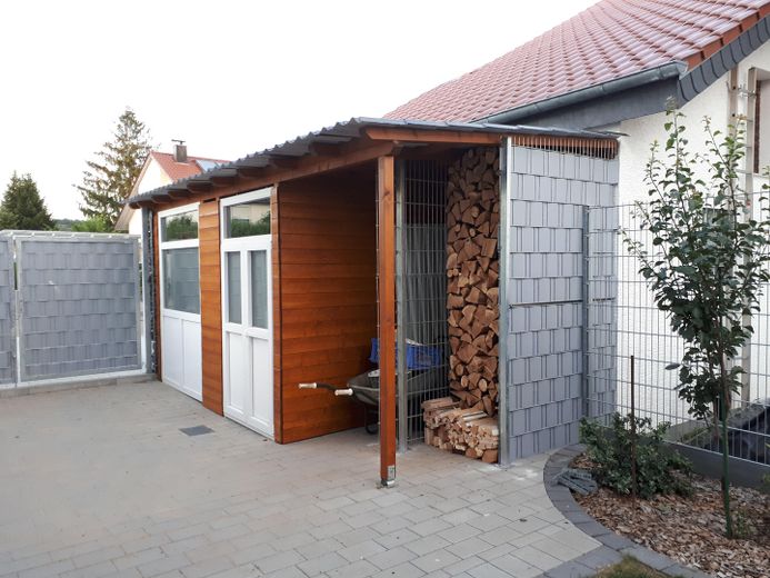 Gartenschuppen & Holzlager