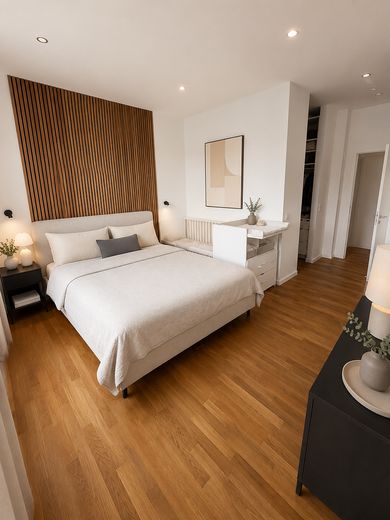 Penthouse-Wohnung mit Dachterasse, Klimaanlage, hochwertiger Einbauküche und Ankleide – Foto 6