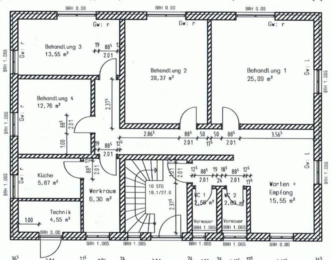 In diesem wunder-vollen Traum-Haus ist ALLES möglich, Wohnen und Arbeiten – Grundriss EG