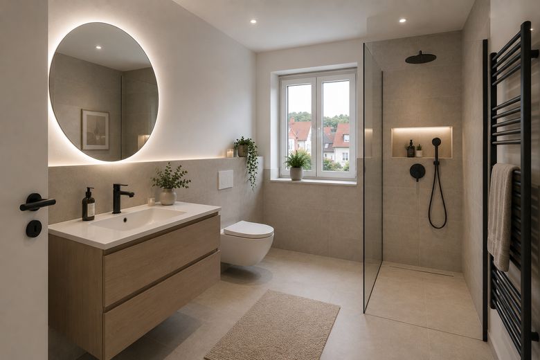 Visualisierung Badezimmer