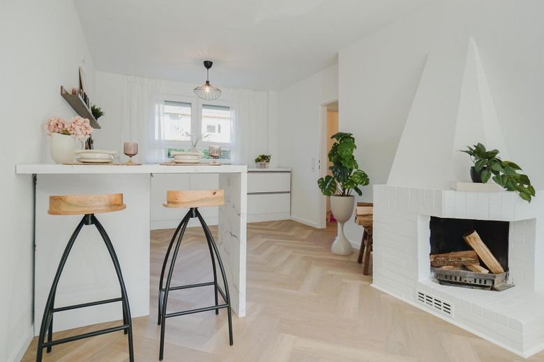 *Einziehen und wohlfühlen* - Ihr stilvoll renoviertes energieeffizientes Reihenhaus in WF – Küche