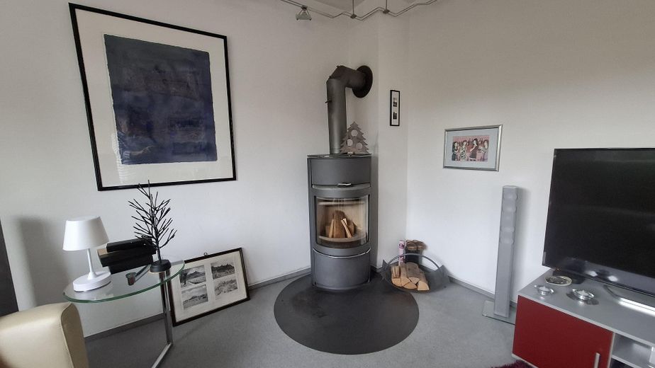 Kaminofen Wohnzimmer EG