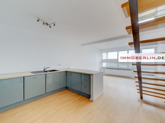 IMMOBERLIN.DE - Exclusivo piso de 3 habitaciones con logia en la Corbusierhaus cerca del Estadio Olímpico – Foto 1