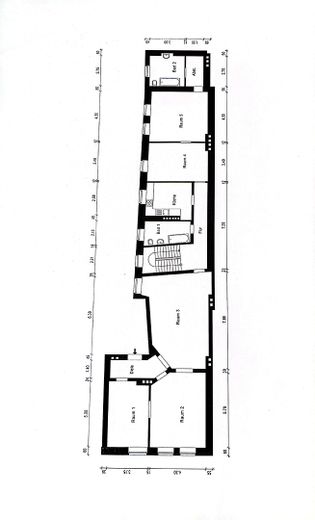Stilvolle 5-Zimmer-WHG in historischem Altbau - Erstbezug nach Sanierung – Raumaufteilung