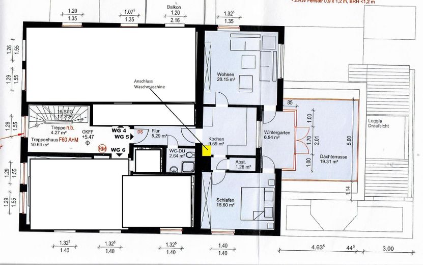 Top zentrale 2,5 ZImmer-Wohnung mit Dachterrasse und Wintergarten im Dobbenviertel – Foto 18