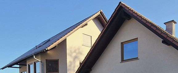 Vorderansicht Garage