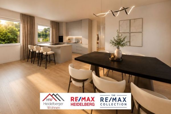 Exklusive KfW 55 Wohnung mit Neckarblick in Heidelberg – modernes Wohnen in hochwertiger Architektur