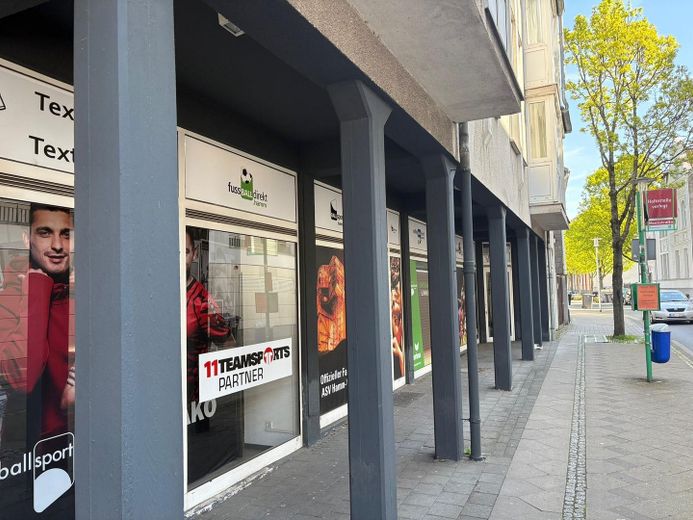 Ladenlokal in Hamm Zentrum - verschiedene Nutzungsmöglichkeiten – Außenansicht