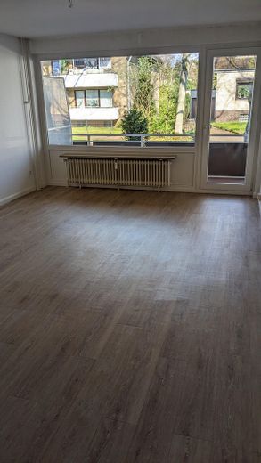 Затишна квартира на 2,5 кімнати з балконом і користуванням садом – Wohnzimmer, Balkonsicht