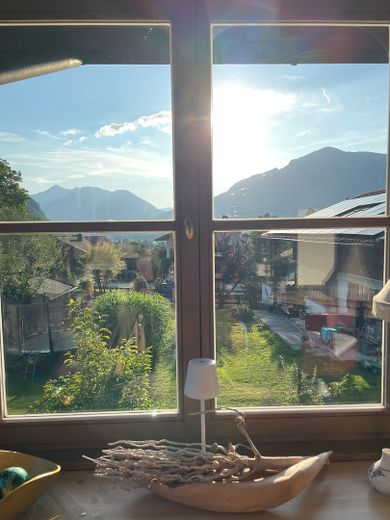 Alpin-Haus im Chiemgau: 44 Nächte jährlich, Sauna & Bergblick – Bergblick