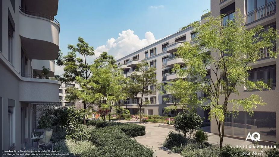 Außenbereich Illustration