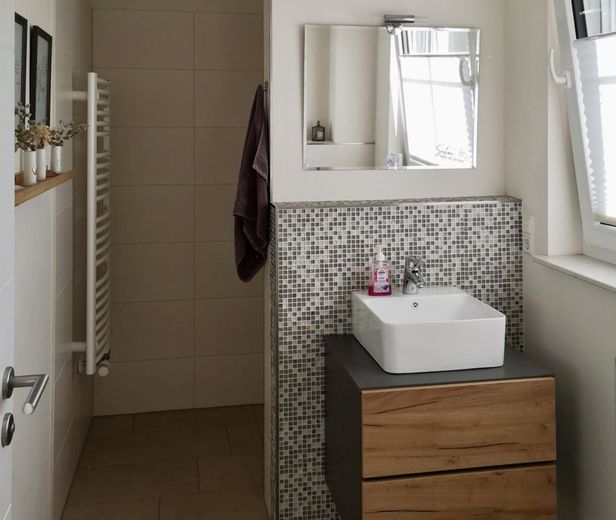 Gäste WC mit Dusche