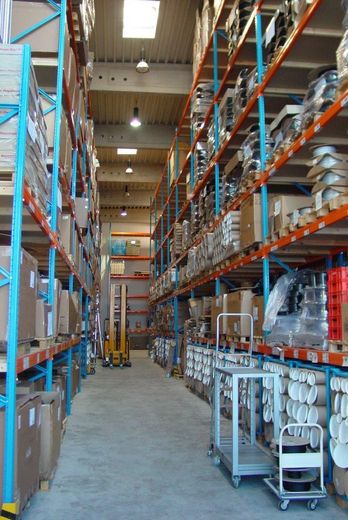 Logistik - Hochregale 7 Ebenen