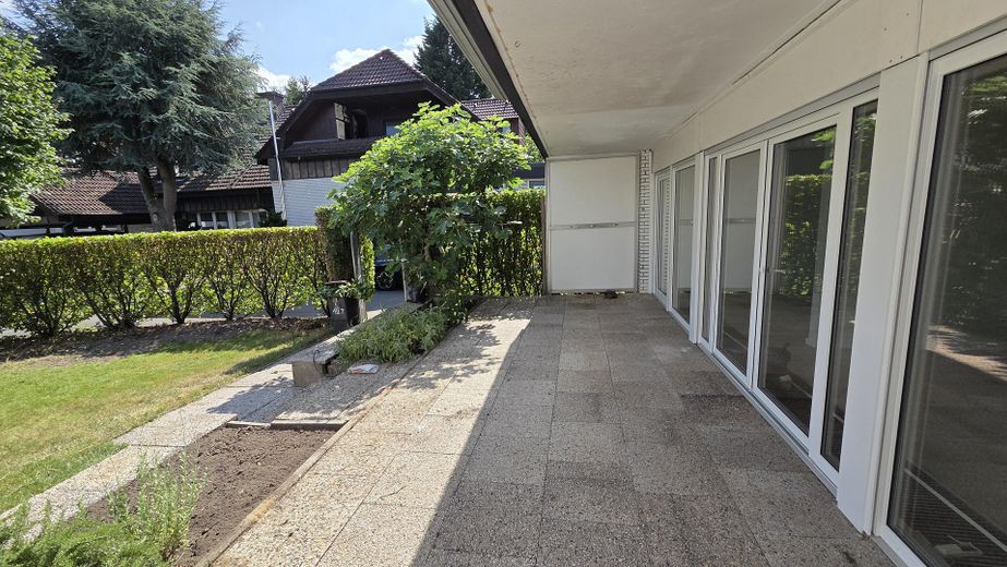 Helle Wohnung mit Garten in Gremmendorf-Ost – Terrasse