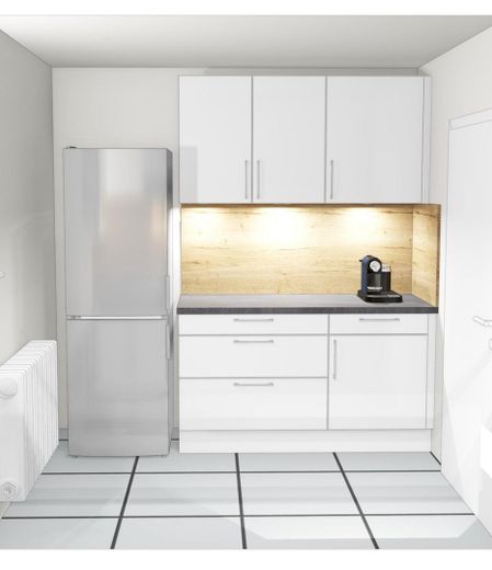 Vollständig frisch renovierte 4-Zimmer-Wohnung mit Balkon und neuer Einbauküche – Vorschau Küche ca. 6,5 m²
