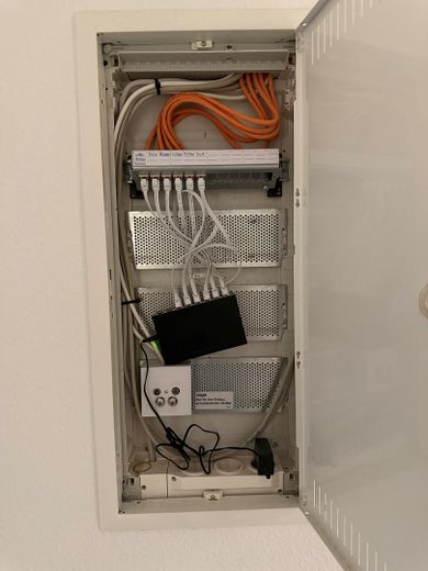Loft nel cuore di Weil der Stadt – Netzwerkverteiler