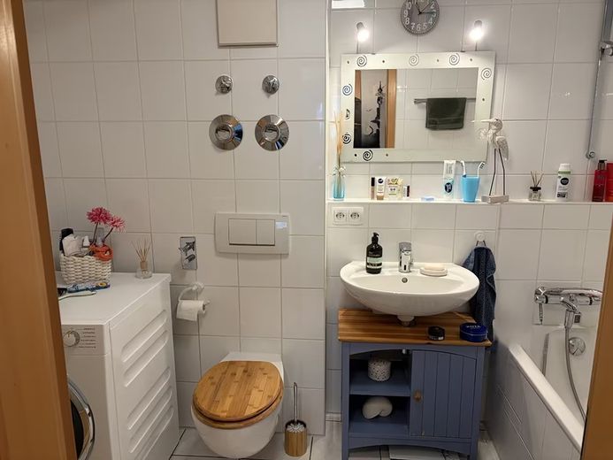 Sehr gepflegte Zwei-Zimmer-Wohnung mit Terrasse/Garten und übergroßen Garage ! – Foto 9