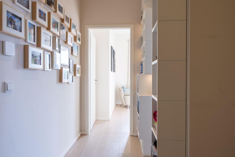 ¡Ubicación, ubicación, ubicación! ¡Apartamento en la Speicherstadt junto al agua! – Flur Schlafzimmer