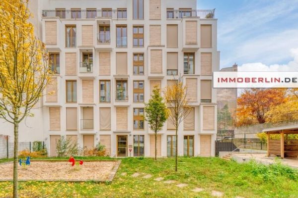 IMMOBERLIN.DE - शानदार स्थान! शांत दक्षिण-पश्चिम छत और बगीचे वाली आधुनिक अपार्टमेंट