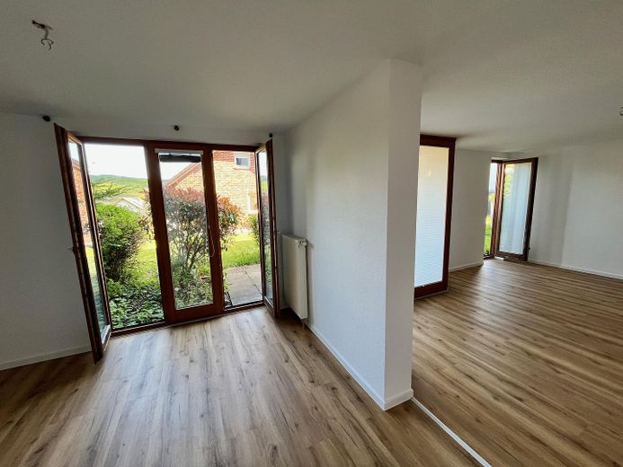 Esszimmer Blick in Wohnzimmer