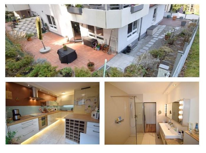 Provisionsfrei:  134m² ETW mit umlaufender Terrasse und Garage – 0 Titelbild