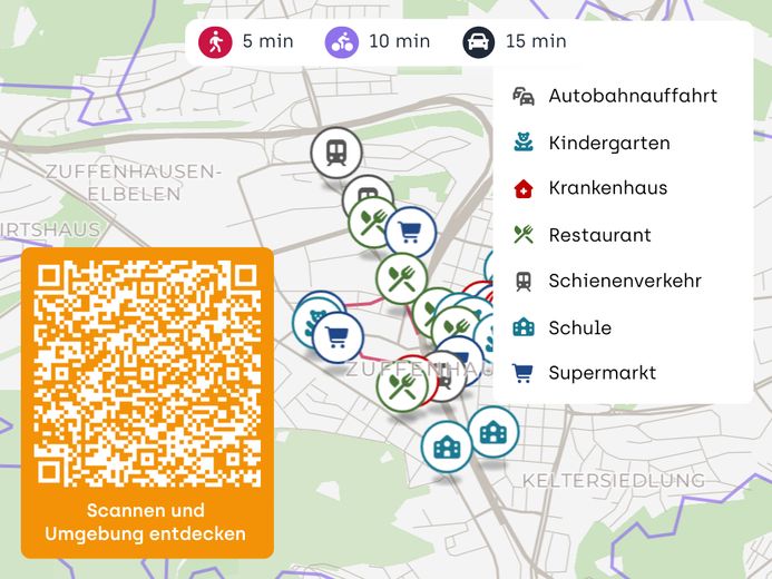 Lagerfläche in Zuffenhausen – Lageplan