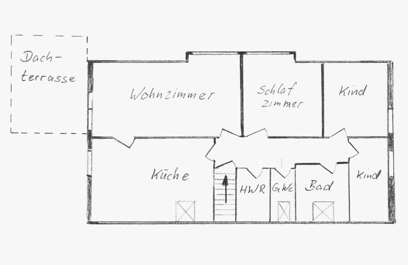 Grundriss Dachgeschoß